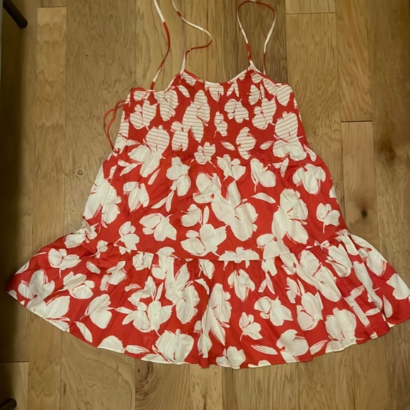 Gap Smocked Tiered Mini Dress - Picture 3 of 7